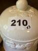 Three International China White Ceramic Canisters - 7