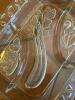 Divided Clear Glass Vegetable Relish Tray - 4
