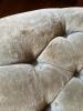 Tufted Velvet and Wood Side Chair - 7