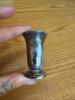 Silver Miniature Vase with Maker's Mark, Possibly Sterling - 2