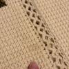 Crocheted Rose Pattern Afghan Blanket - 4