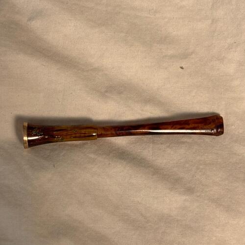 Vintage Amber-Colored Lacquered Cigarette Holder