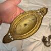 Pair of Ornate Metal Wall Candle Sconces - 4