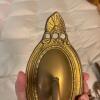 Pair of Ornate Metal Wall Candle Sconces - 6
