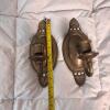 Pair of Ornate Metal Wall Candle Sconces - 8