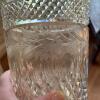 Cut Glass Vase with Floral Motif - 3