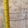 Cut Glass Vase with Floral Motif - 5