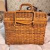 Wicker Picnic Basket with Handles - 3