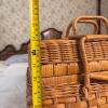 Wicker Picnic Basket with Handles - 8