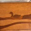 Wooden Inlay Jewelry Box with Duck Design - 2