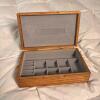 Wooden Inlay Jewelry Box with Duck Design - 5