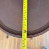 Wooden Pedestal Table - 7
