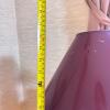 Maroon Swirl Ceramic Table Lamp - 7