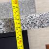 Speckled Laminate Office Desk with File Cabinets - 9