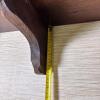 Rustic Wooden 3-Foot Wall Shelf - 7