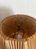 Brass Table Lamp with Pleated Shade - 5