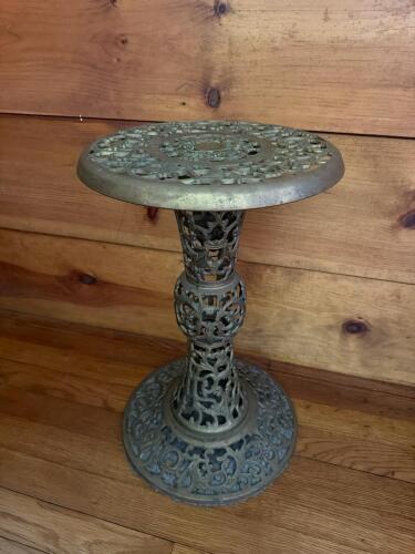 Ornate Cast Metal Plant Stand