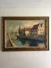 Large Signed Landscape Oil Painting 44"X31"