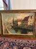 Large Signed Landscape Oil Painting 44"X31" - 11