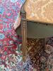 Tufted Damask Upholstered Armchair - 7