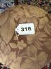 Very Small Upholstered Ottoman - 8
