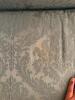 Queen Anne-style Sofa, Blue Damask Upholstery - 7