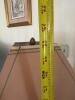 Brass and Resin Finish Floor Lamp with Square Shade - 5