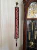 Victorian-Style Brass & Velvet Mechanical Butler Bell Pull