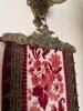 Victorian-Style Brass & Velvet Mechanical Butler Bell Pull - 4