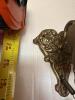 Victorian-Style Brass & Velvet Mechanical Butler Bell Pull - 10