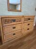 Dixie Wicker Weve Rattan Dresser - 4