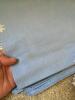 Assorted Embroidered Linen Table Linens, Blue and Ivory - 6