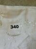 White Embroidered Linen Tablecloth with Cutwork - 4