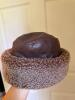 Sheepskin and Leather Hat - 2