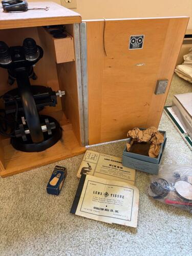 Binocular Compound Microscope with Accessories