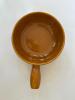 Ganderize Brown Glazed Pottery Handled Bowl - 2