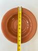 Set of 8 Home Stoneware Soup Bowls and Plates, Terracotta Color - 7