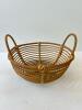 Wicker Round Basket with Handles
