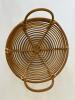 Wicker Round Basket with Handles - 2