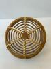 Wicker Round Basket with Handles - 3
