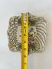 Porcelain Basket Dish with Applied Flowers - 3