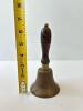 Brass Hand Bell with Wood Handle - 4