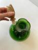Green Glass Bottle with Wooden Stopper - 2