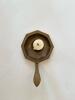 Brass Chamberstick Candlestick with Handle - 2