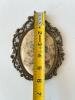 Pair Ornate Oval Floral Wall Plaques - 4