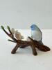 Andrea by Sadek Blue Bird Porcelain Figurine - 2
