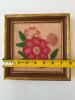 Framed Floral Needlepoint Art - 5