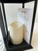 Miscellaneous Decor Lot: Lantern, Vase, Ashtray, Clock, Mini Kettle - 13