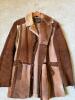 Robert Lewis Shearling Coat Brown Size 40