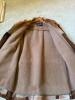 Robert Lewis Shearling Coat Brown Size 40 - 4